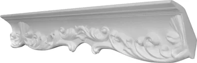 Produktbild von Decosa Zierprofil G40, weiß, 55 x 85 mm, Länge: 2 m - 01 Stück