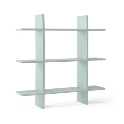Produktbild von Kid’s Concept Wall shelf for kids 3 level light green, Grün, MDF-Platten, 10 kg, Junge/Mädchen, andere, 1 Stück(e)