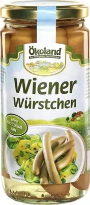 Produktbild von ÖKOLAND Wiener Würstchen in Delikatess-Qualität 0% - 380g