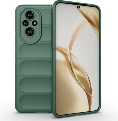 Produktbild von imoshion EasyGrip Backcover Honor 200 - Dunkelgrün