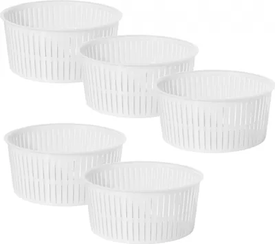 Produktbild von 5 x Käseform 12.7x11cm h:6cm, Käse Form, Kaseform, Kase Form, Käse Formen, Käseformen