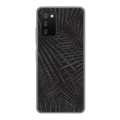 Produktbild von MuchoWow® Handyhülle Schutzhülle Hülle für Samsung Galaxy A03s Modern - Pflanzen - Tropisch Silikon Softcase Handy Hülle - Schutz