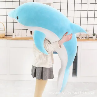 Produktbild von Plüsch-Delfin Kuscheltier, 120 cm, für Kinder