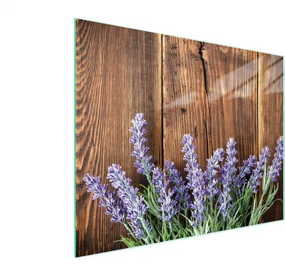 Obrázek produktu pro Skleněné krájecí prkénko 52x40 levandule