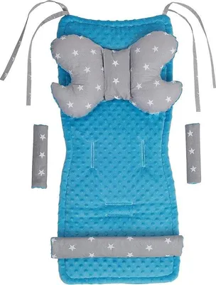 Produktbild von Famanu Kinderwagenkissen - Atmungsaktives Sitzkissen für Kinderwagen und Buggy