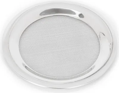 Produktbild von Räuchersieb Edelstahl 10 cm silber Räucherzubehör Räucherwerk Plättchen