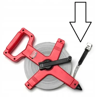 Produktbild von Pro Fiberglas Rollmaßband Robust 50m