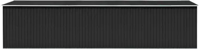 Obrázok produktu pre vidaXL Záhradný prístrešok antracit 257x779x181 cm Pozinkovaná oceľ