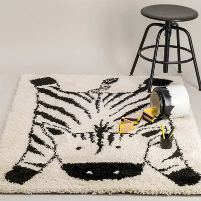 Image de Tapis de sol 80 cm x 150 cm Zebra
