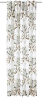 Produktbild von Neusser Collection Verdunklungsschal mit Gardinenband taupe 135x245 cm