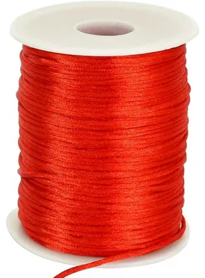 Productafbeelding van Nylonkoord, 2 mm x 100 meter, geschikt voor sieraden maken, macramé en knutselen