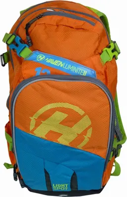 Produktbild von Haven Fahrradrucksack - LUMINITE II 18L - Hellblau/Orange/Grün