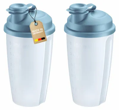 Zdjęcie produktu dla Westmark 2 Shaker do sosów „Mixery”, 0,5 l, niebieski 243522EB