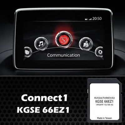 Image de Carte SD Navigation GPS Europe-Turquie-Russie 2024 (KGSE66EZ1) - Base de données cartographique Q2.2022 - compatible avec MAZDA Connect