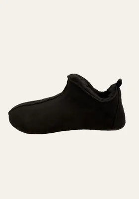 Produktbild von Lammfell Hausschuhe BALI DUNKELBRAUN - Schuhgröße: EUR 44