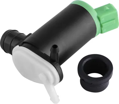 Produktbild von Pompa spryskiwacza szyby przedniej - pompa silnika do szyby przedniej, podwójny wylot, odpowiednia do Peugeot 106 206 306 406 806