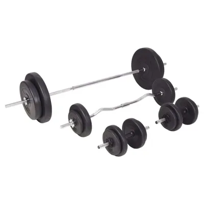 Immagine prodotto di Set Bilanciere e Manubri da 90 kg