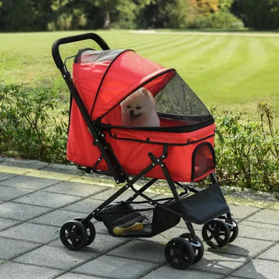 Produktbild von Hundebuggy Hundewagen Buggy kleine Hunde Katzen Haustierwagen Stroller