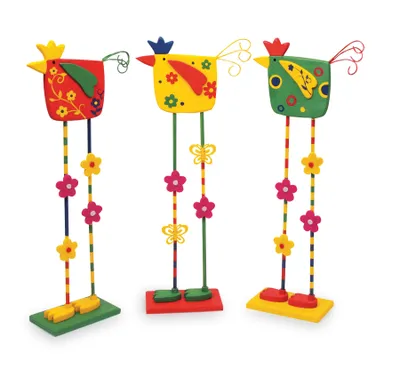 Produktbild von Dekofiguren Deko-Vögel, 3er Set