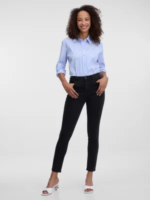 Produktbild von Orsay Schwarze Skinny-Jeans für Damen 34