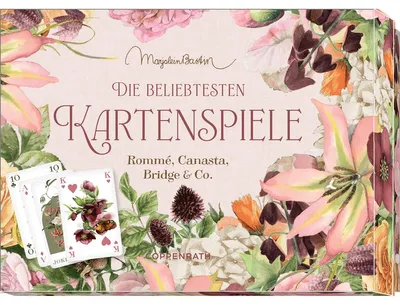 Zdjęcie produktu dla Schachtelspiel - Die beliebtesten Kartenspiele. Rommé, Canasta, Bridge & Co. (Marjolein Bastin).