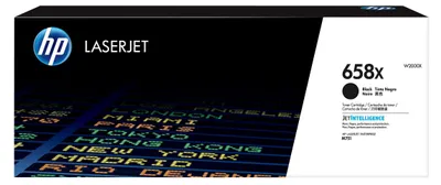Produktbild von HP 658X Black LaserJet Toner Cartridge