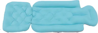 Zdjęcie produktu dla Poduszka do kąpieli, ergonomiczna konstrukcja, antypoślizgowa i wygodna, NIEBIESKA