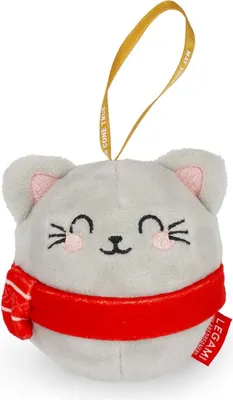 Image de LEGAMI Décorations de Noël en peluche - KITTY - Oh-Oh-Ohrnaments