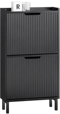 Produktbild von Famanu Schuhorganisator - stabile Konstruktion - 50x90x19cm, schwarz