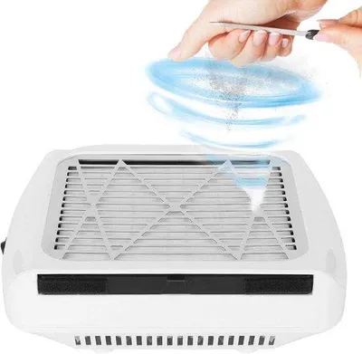Immagine prodotto di Aspiratori professionali per limette - Aspirapolvere e aspirapolvere da tavolo per manicure - 80 W - silenziosi - potenti - Per saloni e uso domestico