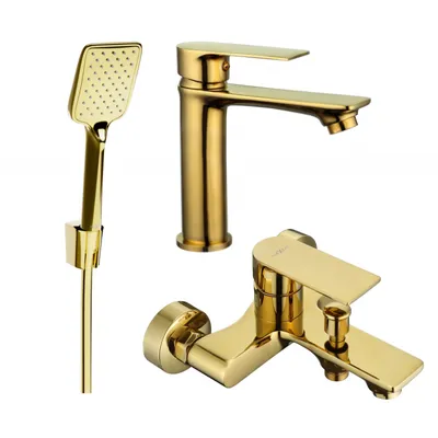 Obrázek produktu pro Mexen Royo R62 vanová sada, Zlatá - 72203R62-50