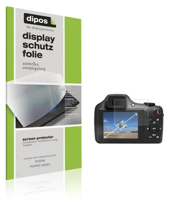 Produktbild von 4x Schutzfolie für KODAK PIXPRO AZ653 matt Displayschutzfolie Folie Display Schutz dipos