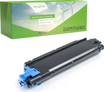 Zdjęcie produktu dla Green2Print toner cyan 12000 stron zamiennik Kyocera TK-5160C, 1T02NTCNL0 pasuje do Kyocera ECOSYS P7040CDN