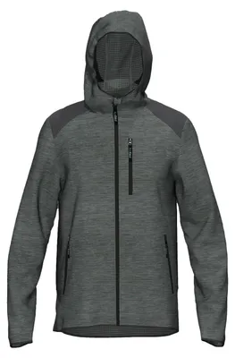 Produktbild von TINEZ Sweatjacke VINDEBY dunkelgrau Größe L