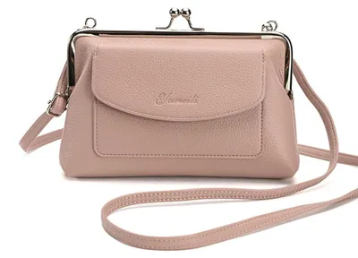 Produktbild von Kleine Umhängetasche für Damen, Handytasche, Kartenhalter, Geldbörse und Handtasche