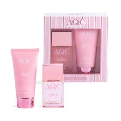 Productafbeelding van Aqc | Geschenkartikel voor dames - 30 ml eau de toilette + 90 ml bodylotion - Sublime Harmony