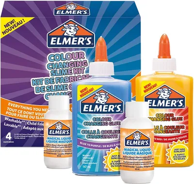 Productafbeelding van ELMER'S 2109487 Kleurveranderende slijmset met 4 onderdelen