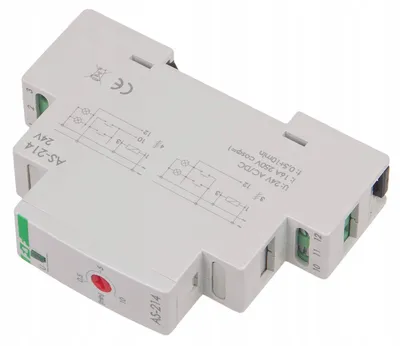 Produktbild von Treppenlichtzeitschalter 16A 24V AC 1Z 0,5-10min F&F AS-214