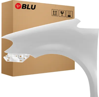 Immagine prodotto di BLU Parafango compatibile con VW Volkswagen Touran 1T2 LA7W Sinistra Silber ReflexSilber | 2007-2010 | Anteriore | Verniciato | Pronto per il montaggio | Acciaio
