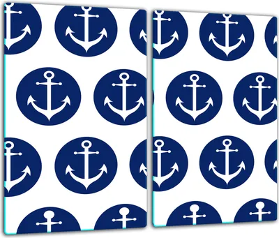 Produktbild von Herdabdeckplatten Glaskeramikkochfeld-Abdeckung Spritzschutz Glas 60x52cm Anker