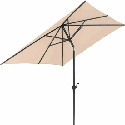 Produktbild von SIENA GARDEN Avio Mittelstockschirm anthrazit/ecru 250x200cm L87430