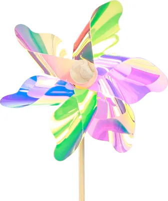 Produktbild von Bunte Windräder Garten Deko Windmühlen Ø8,5cm 10er Set, 10 Stück