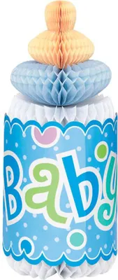 Produktbild von Unique Party 61720, Girlande, Papier, Blau, 300 mm, 1 Stück(e)