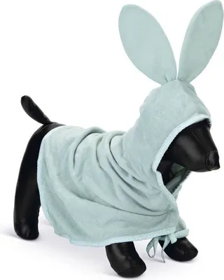 Produktbild von Beeztees Puppy Bade Poncho, 60x35cm Grün