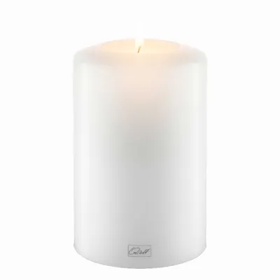 Produktbild von Qult Farluce Classic - Durchm. 10cm |  Teelichthalter in Kerzenform | Dauerkerze | Kunststoffkerze in Kerzenoptik | Teelichtkerze mit Teelichteinsatz | inkl. Teelicht