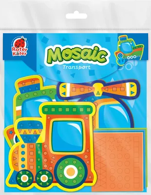 Produktbild von RK8010-10 Kreativset mit Softmosaik. Transport