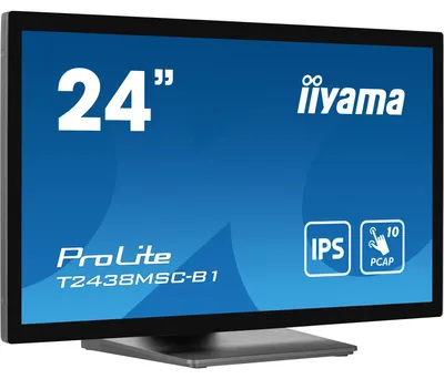 Productafbeelding van Iiyama T2438MSC-B1 IIYAMA 60,5 cm (23,8") T2438MSC-B1 16:9 M-Touch HDMI+DP+USB, detailhandel