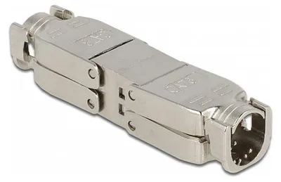 Produktbild von Delock Verbinder für Netzwerkkabel Cat.6 STP werkzeugfrei