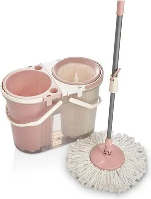 Produktbild von Wischmopp Set – Bodenwischer mit 20L + 6L + 6L Eimern