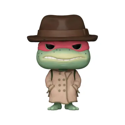 Produktbild von Funko Pop! Animation: Teenage Mutant Ninja Turtles 1990 - Raphael with Coat #1612